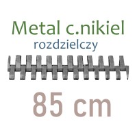 MENR  85cm zamek metal. C.NIKIEL rozdz.    WYBÓR KOLORÓW